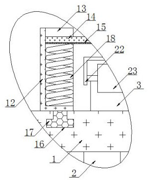 Steel plate coating device for insulating plate production line