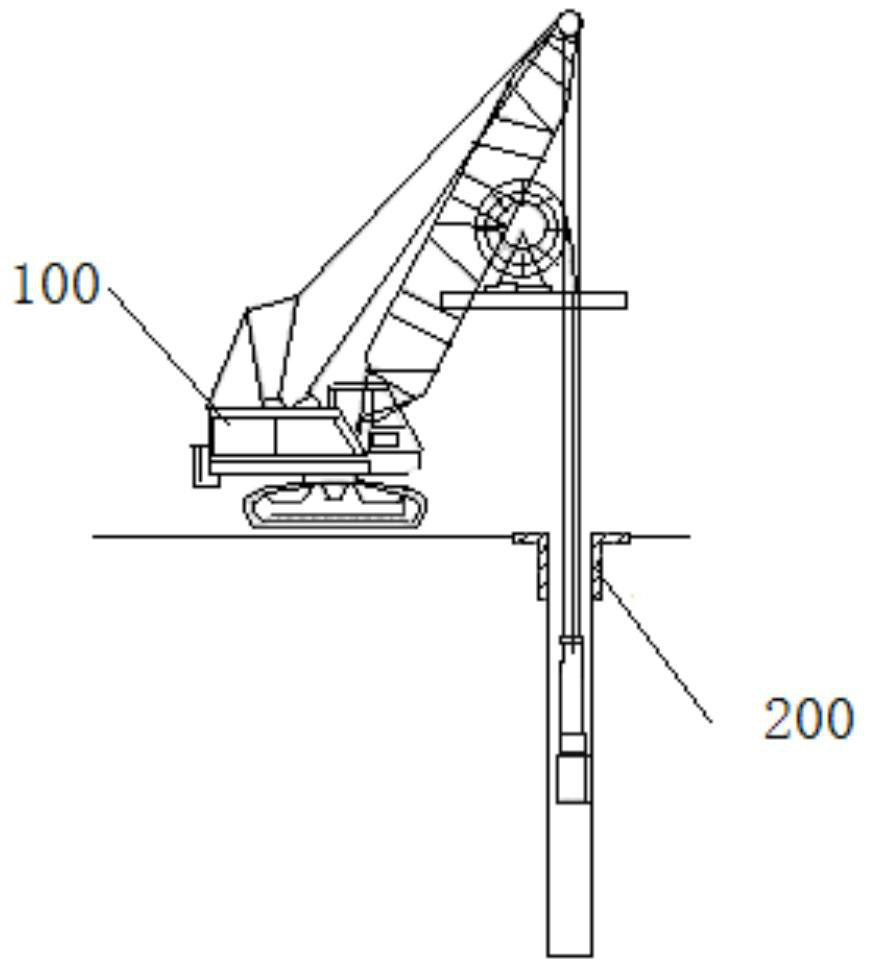 Grooving method for underground diaphragm wall