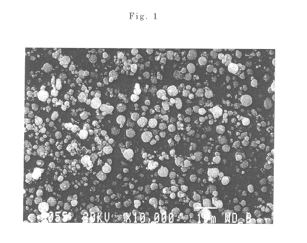 Method for producing fine powder of metallic nickel comprised of fine spherical particles