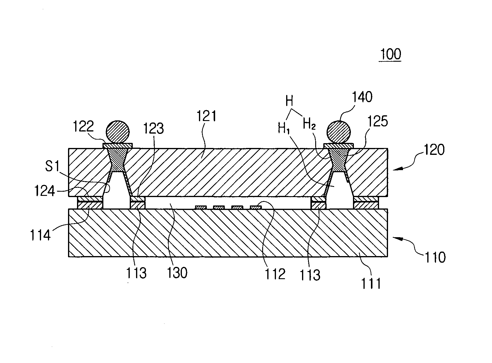 Wafer level package for surface acoustic wave device and fabrication method thereof