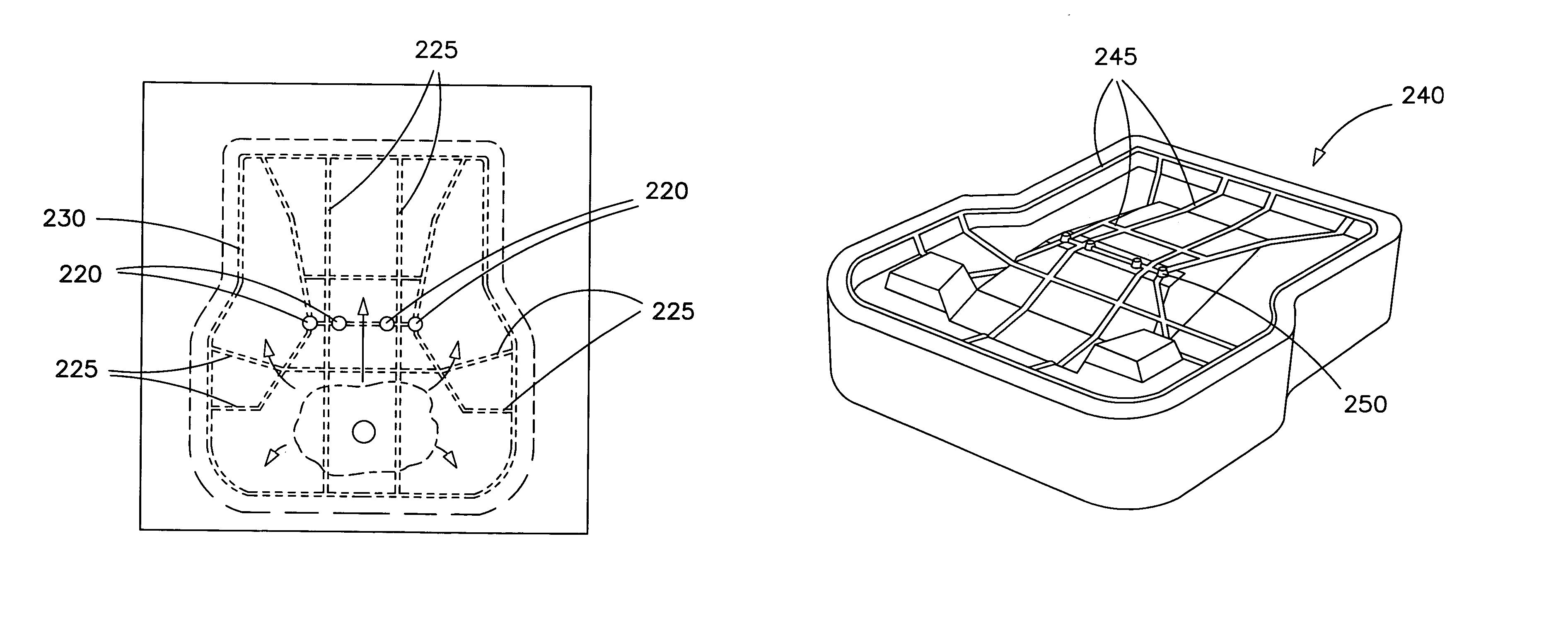 Vented mold and method for producing molded article