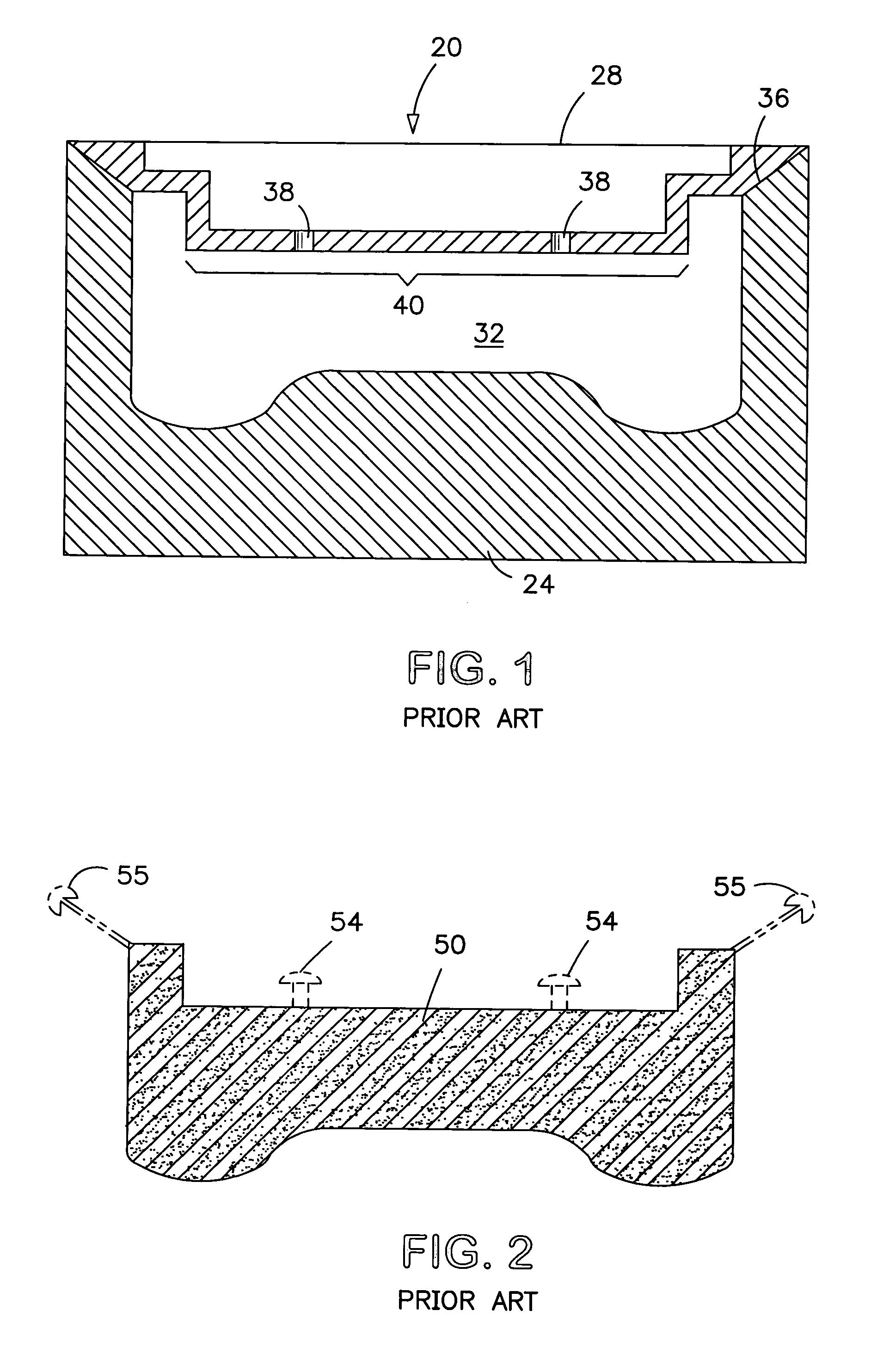 Vented mold and method for producing molded article