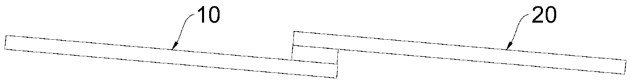 Solar energy cell series structure