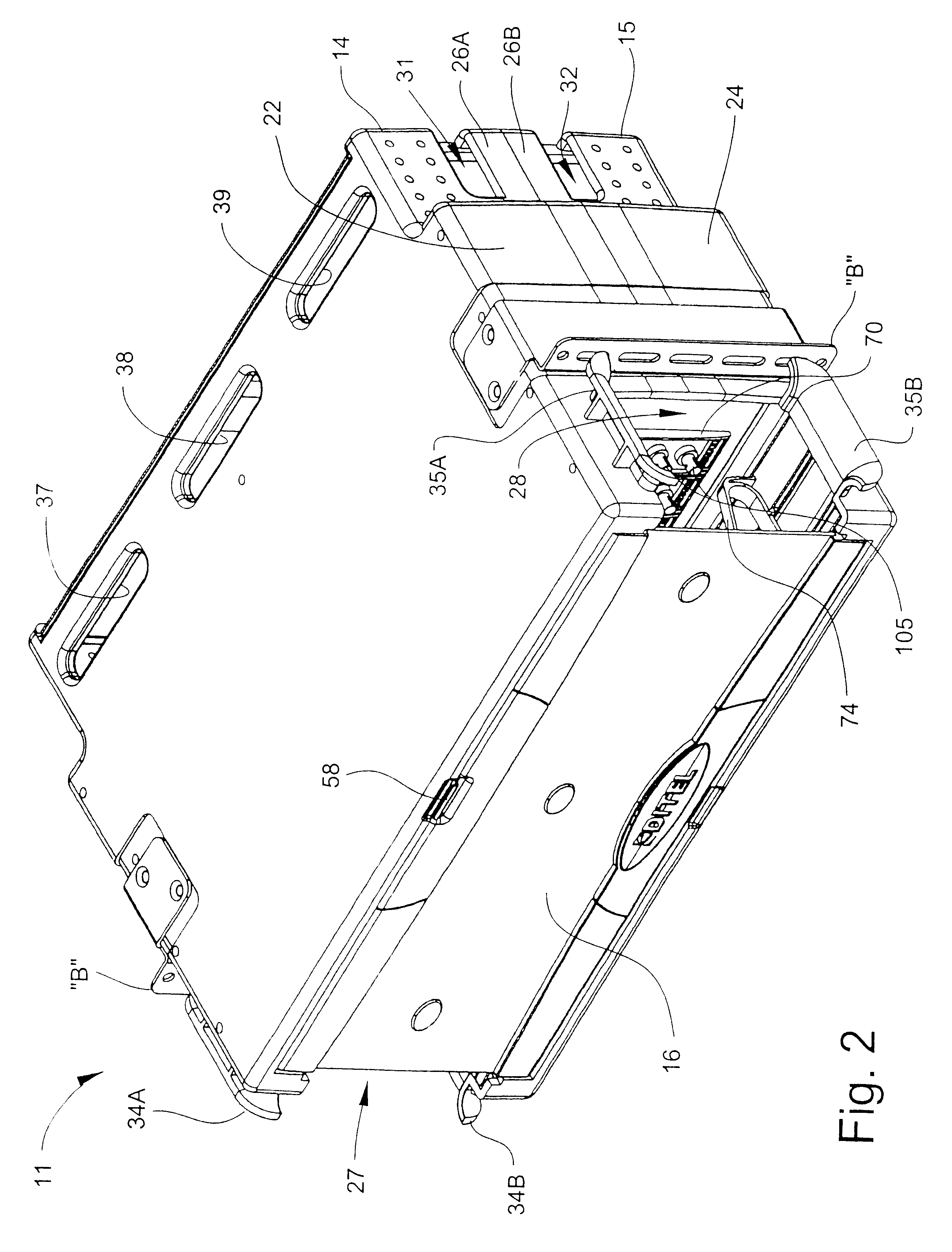 Cable connector plate and method for interconnecting ends of fiber optic cable