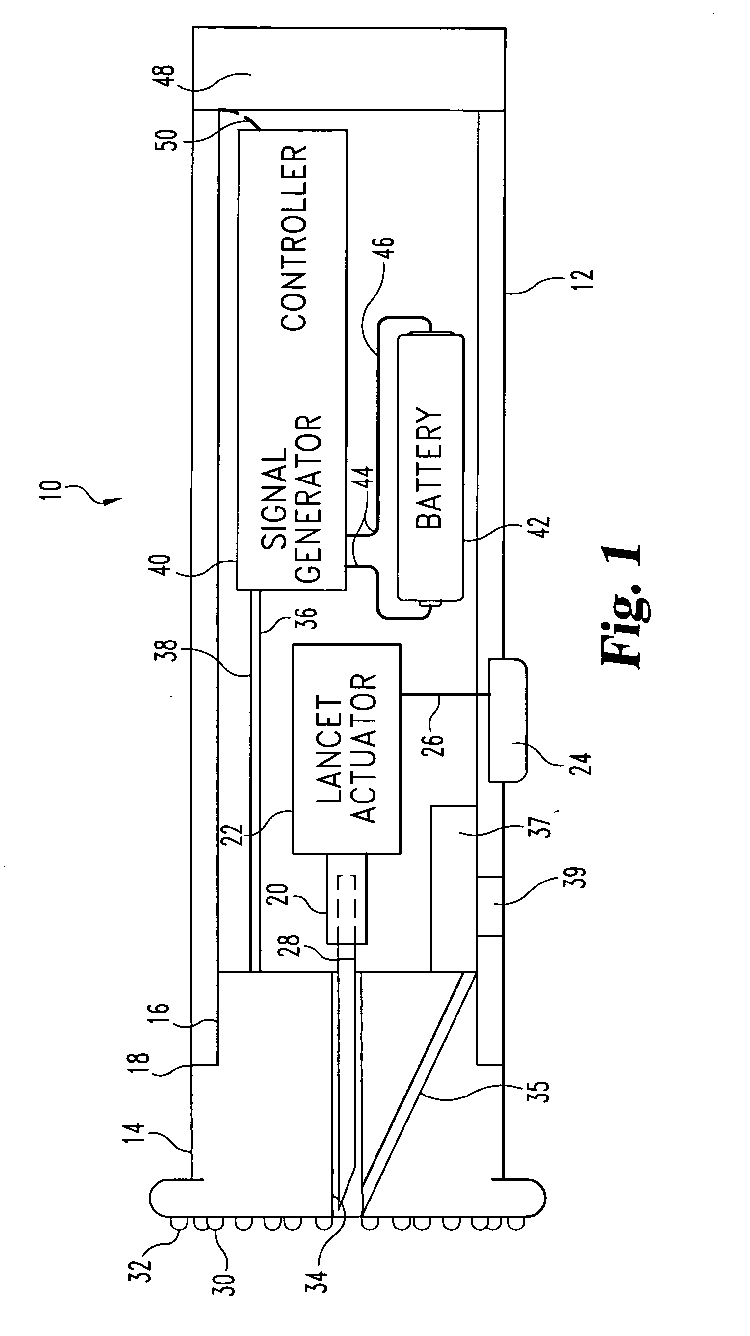 Method and apparatus for electrical stimulation to enhance lancing device performance