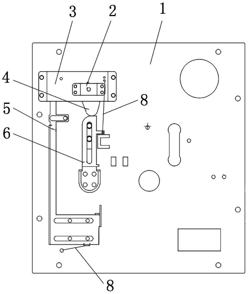 Double-hole operation mechanism interlocking device and ring main unit