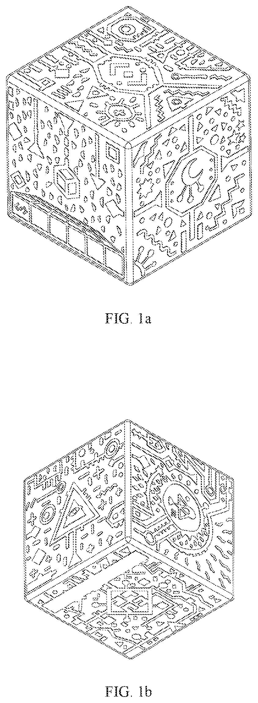 Virtual product inspection system using trackable three-dimensional object