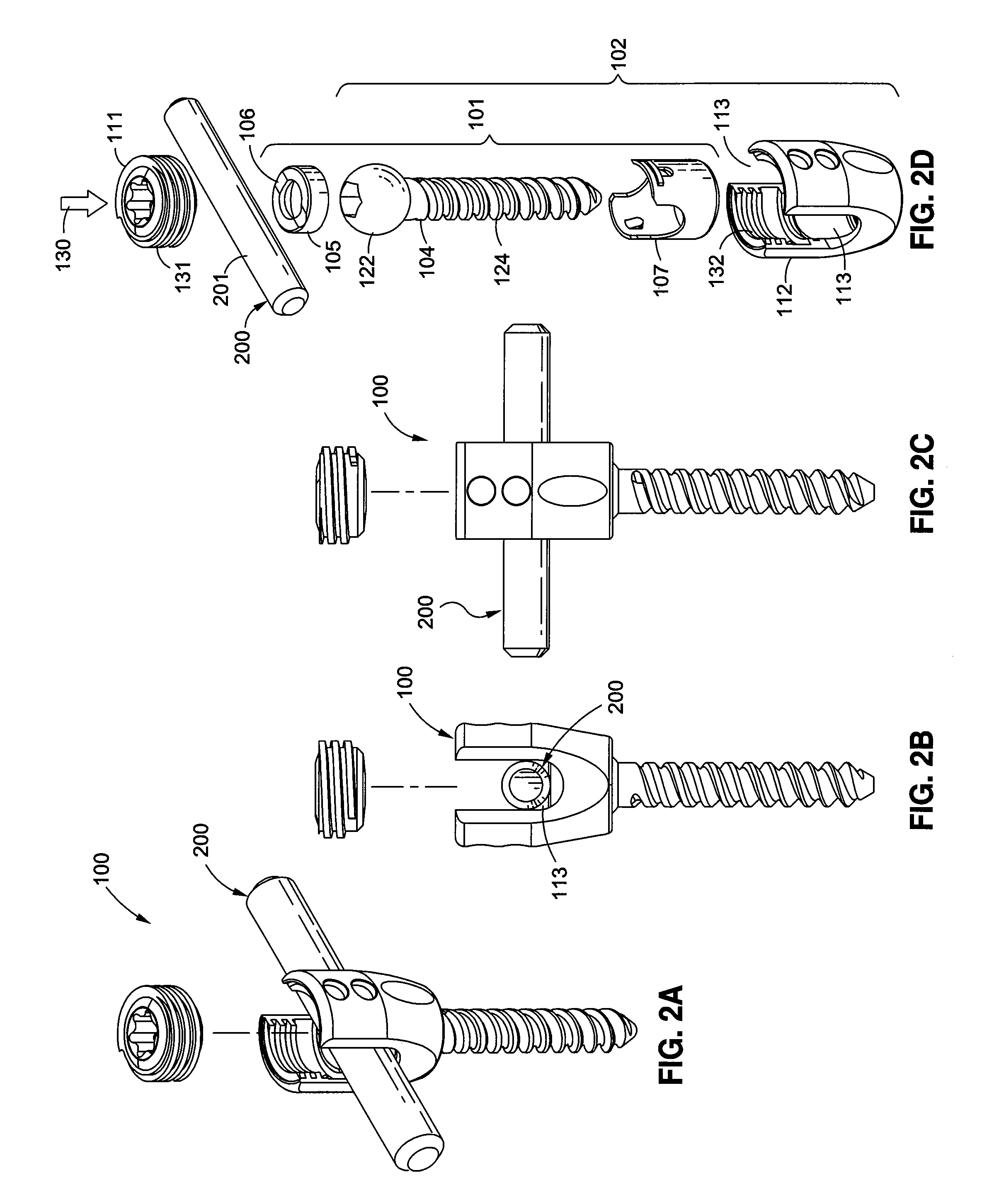 Pedicle screws and dynamic adaptors