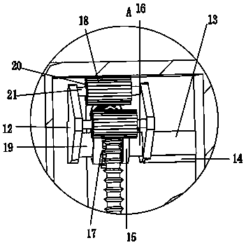 A charging pile with automatic one-way take-up