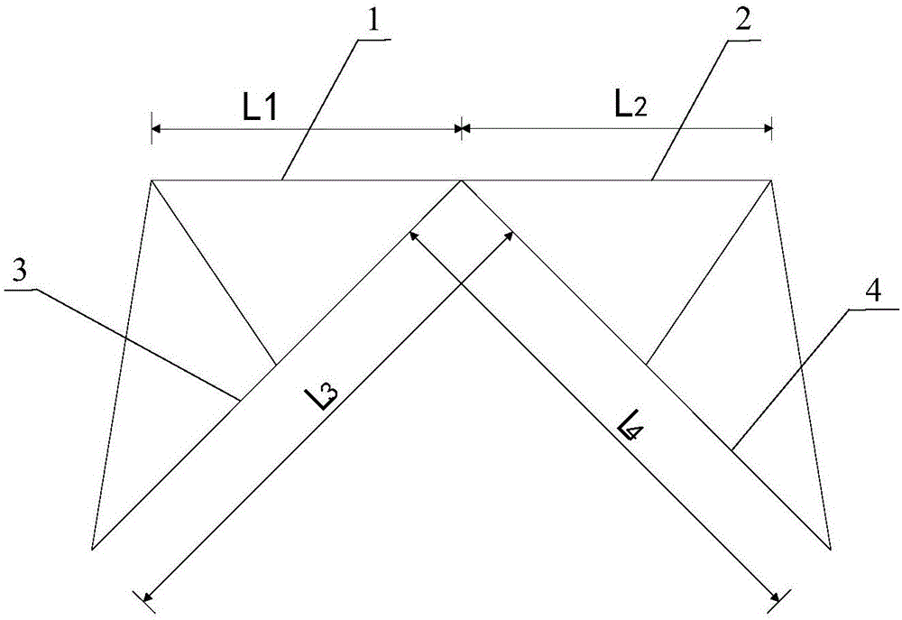 Calculation method and device for compression bearing capacity of K joint diagonal member