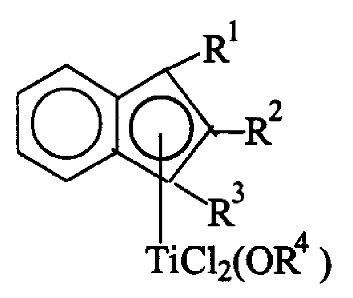 Substituted indenyl metal titanium compound and its preparation method and use