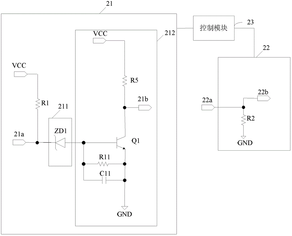 Parallel operation line failure detection device and system