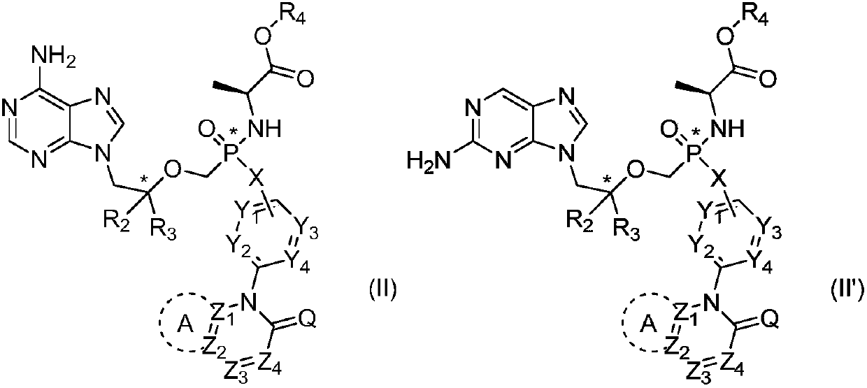 Phosphoramidate prodrug of nucleoside analogues, a pharmaceutical composition and applications of the phosphoramidate prodrug