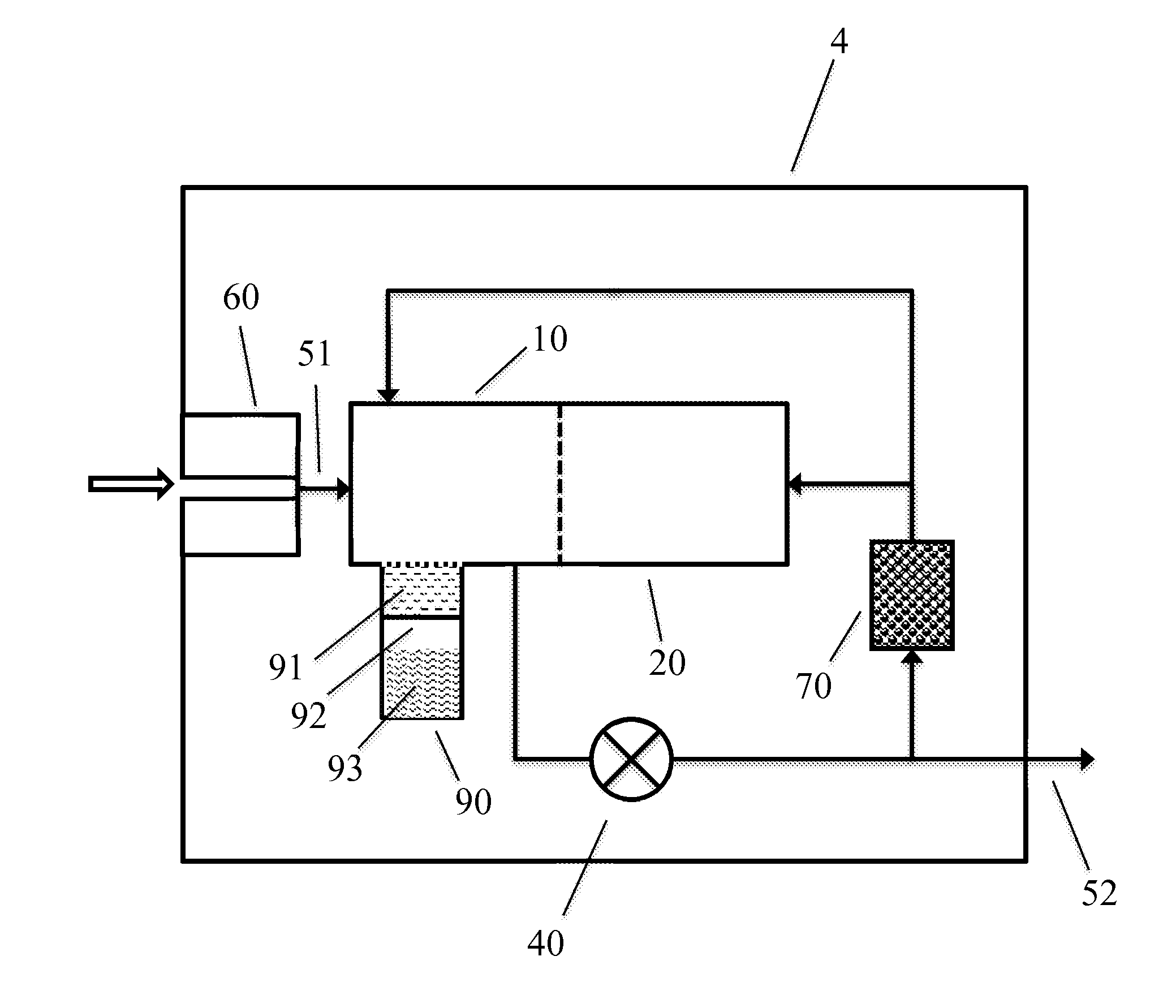 Ion mobility spectrometer with device for generating ammonia gas