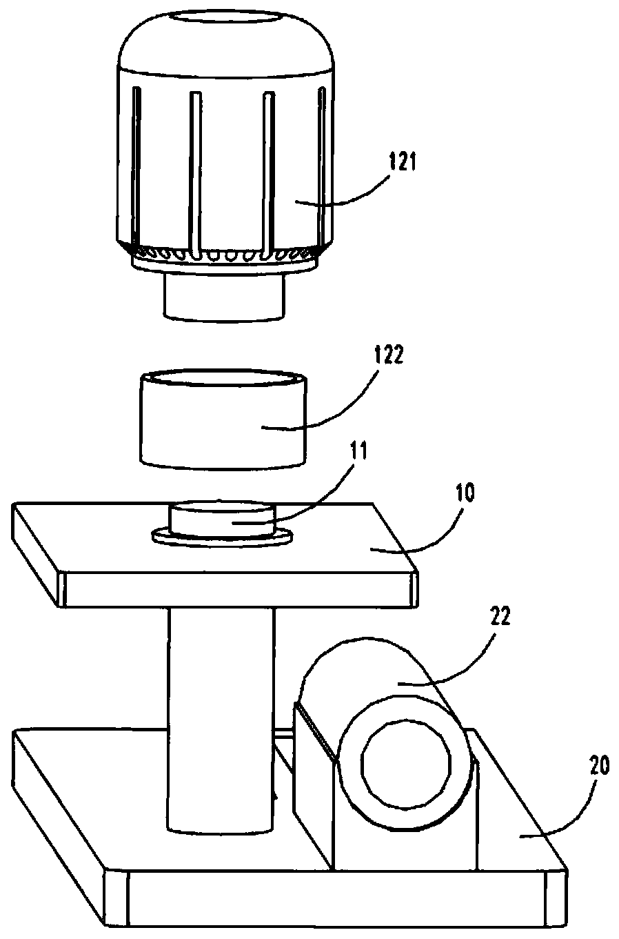 Ring-cutting device and ring-cutting method for pile head