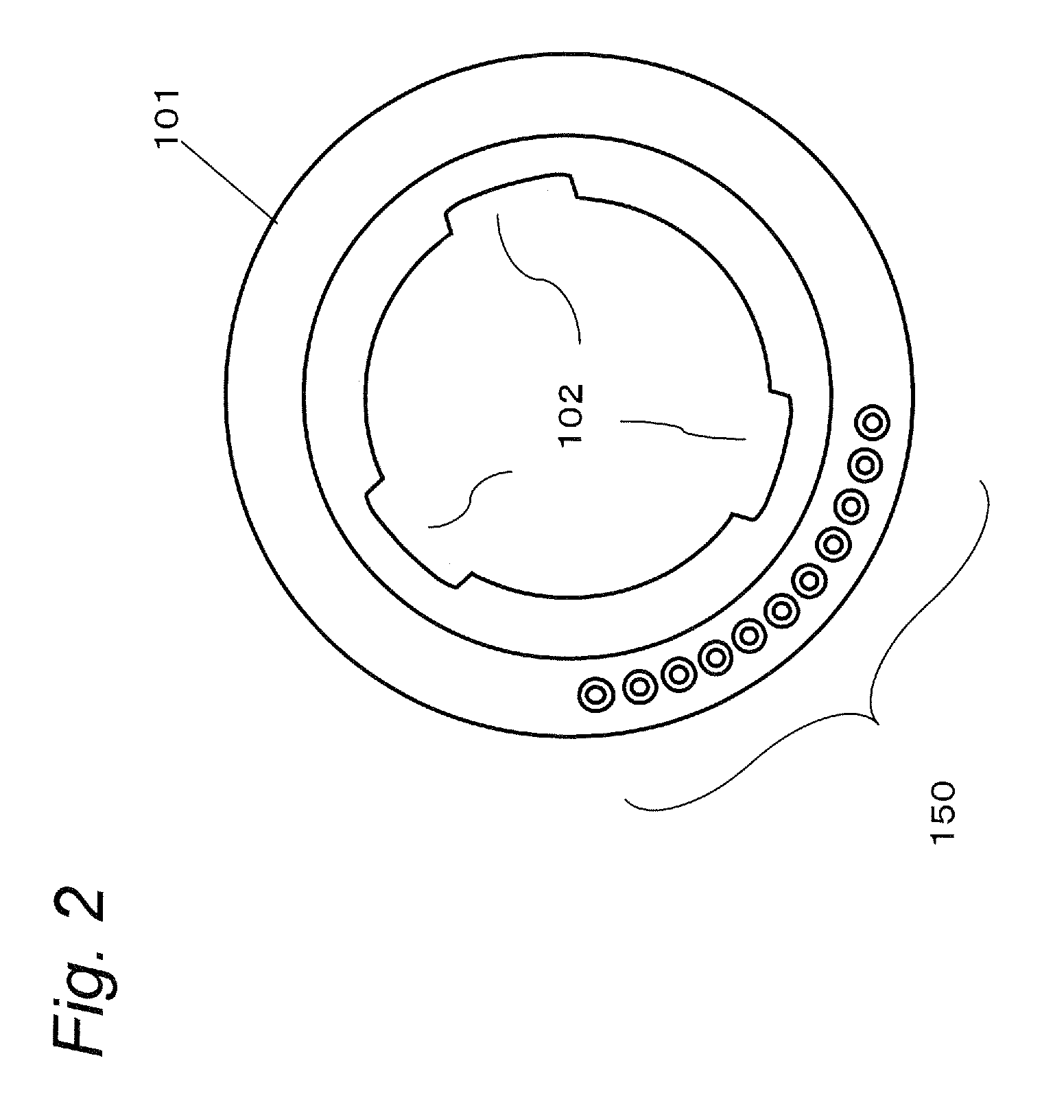 Intermediate adapter, camera body and imaging system