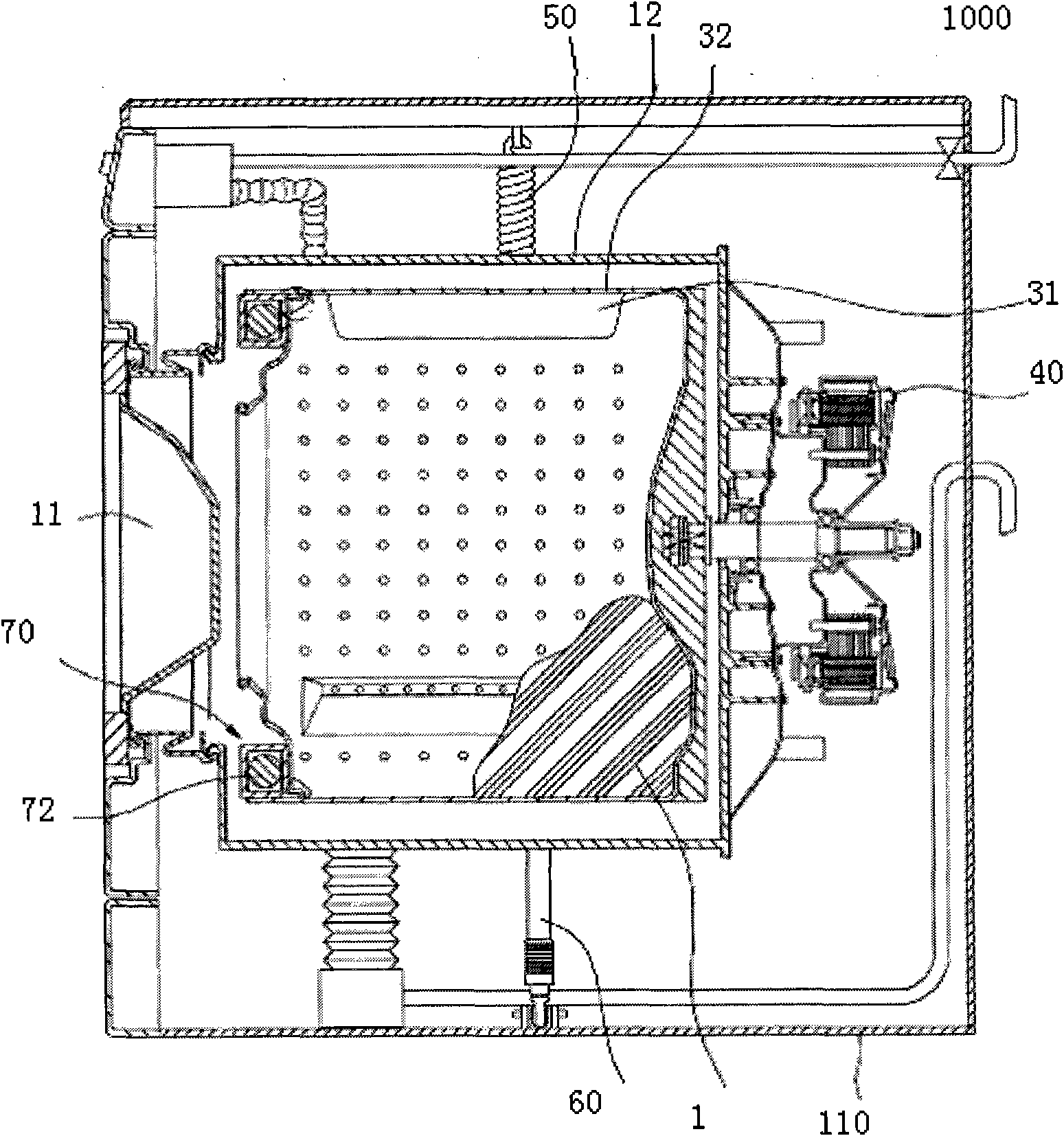 Control method for laundry device
