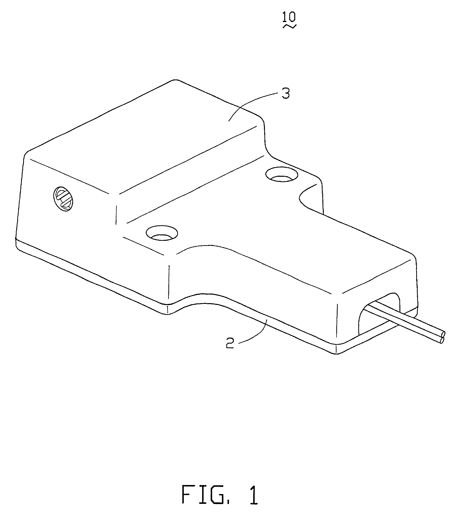 Manual variable optical attenuator having sealing gasket