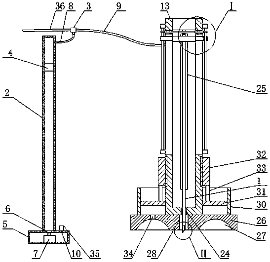 Intelligent puncture drainage device for extracting effusion