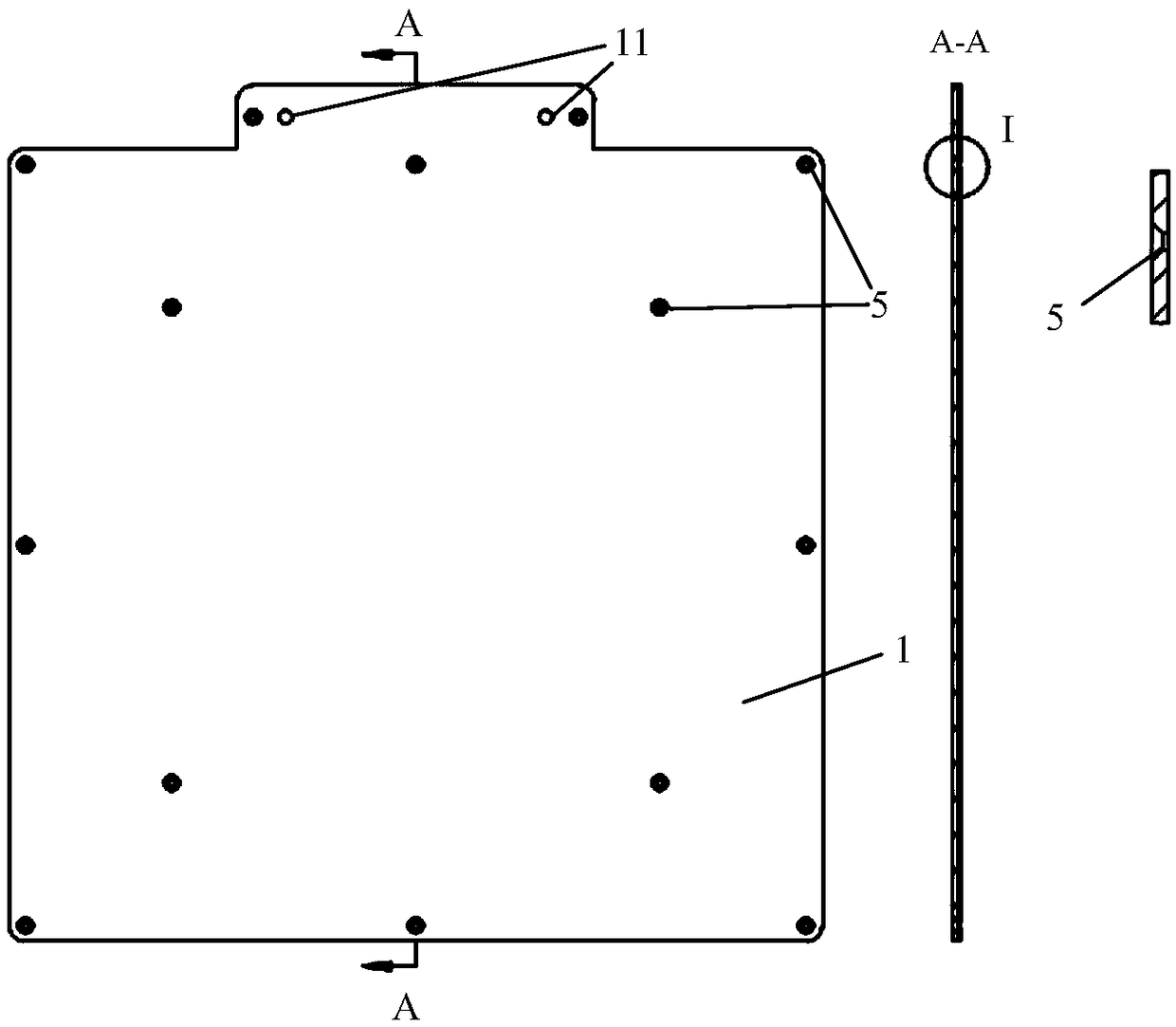 Pressure-resistant acoustic filter for truncation parametric array and design method