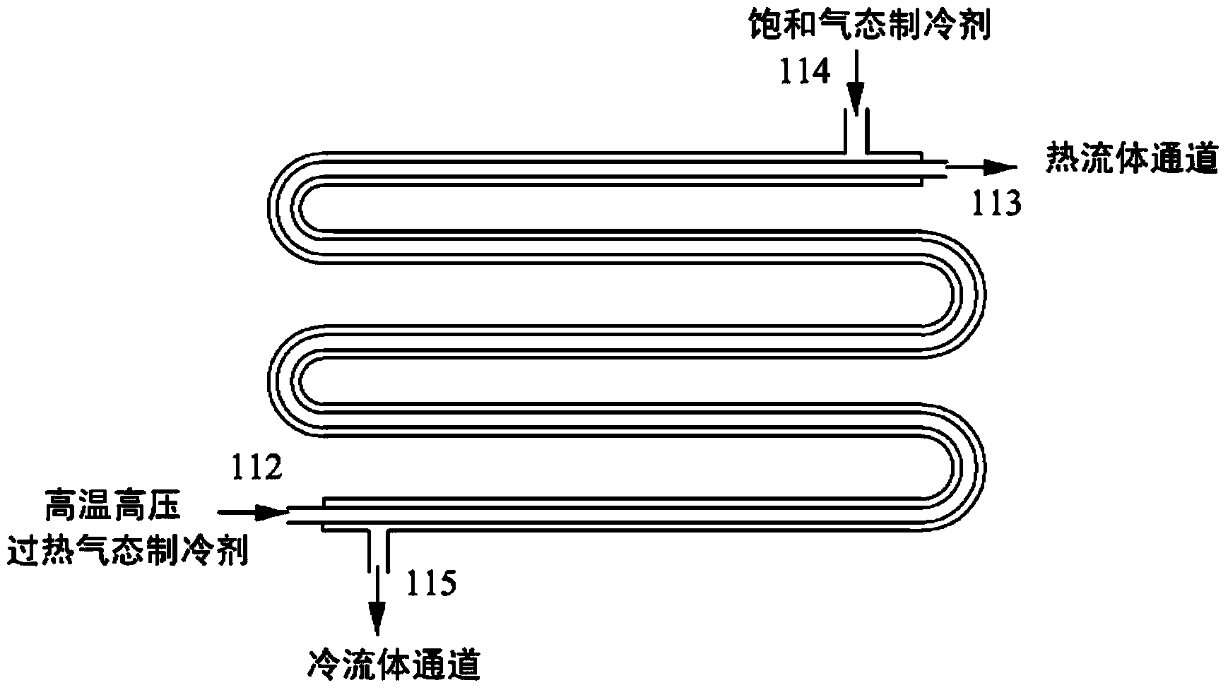 Dual-jet and dual-backheating combined synergistic refrigerating cycle system for dual-temperature refrigerator