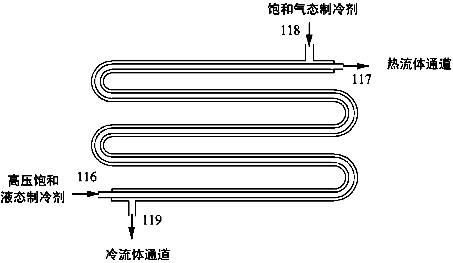 Dual-jet and dual-backheating combined synergistic refrigerating cycle system for dual-temperature refrigerator