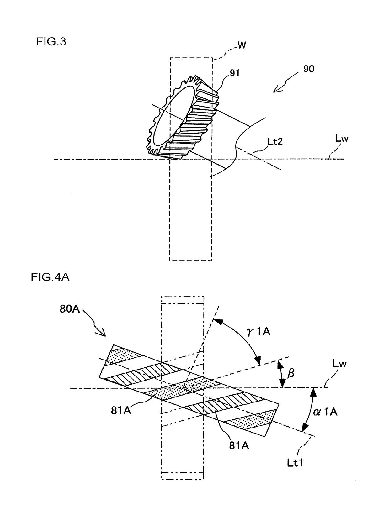 Gear machining method and gear machining device