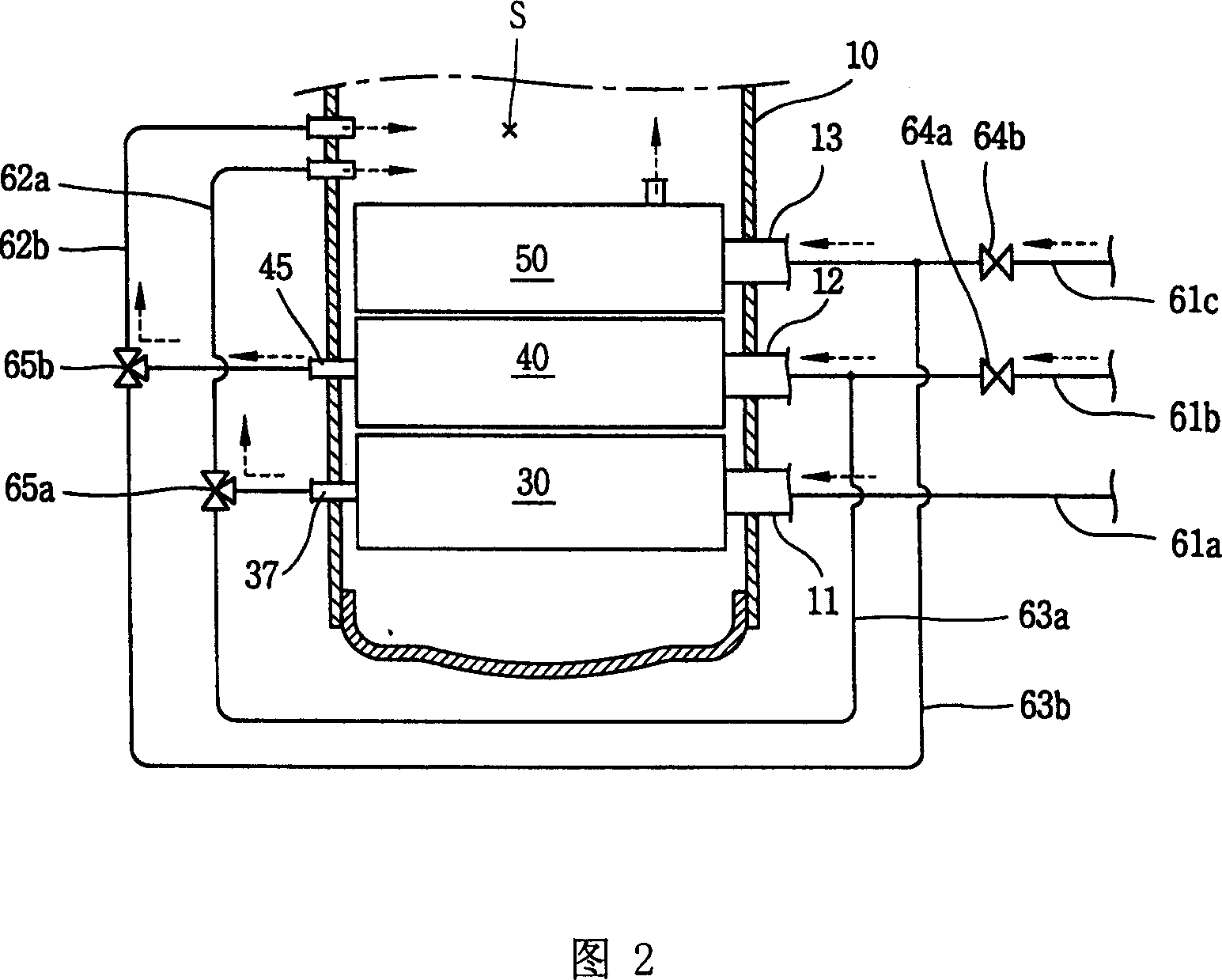 Variable capacity multi-cylinder rotary compressor and its running method
