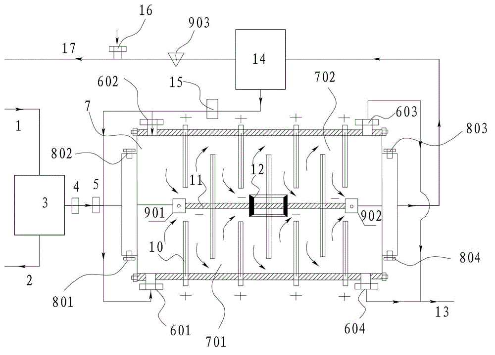 System and method for treating industrial circulating cooling water