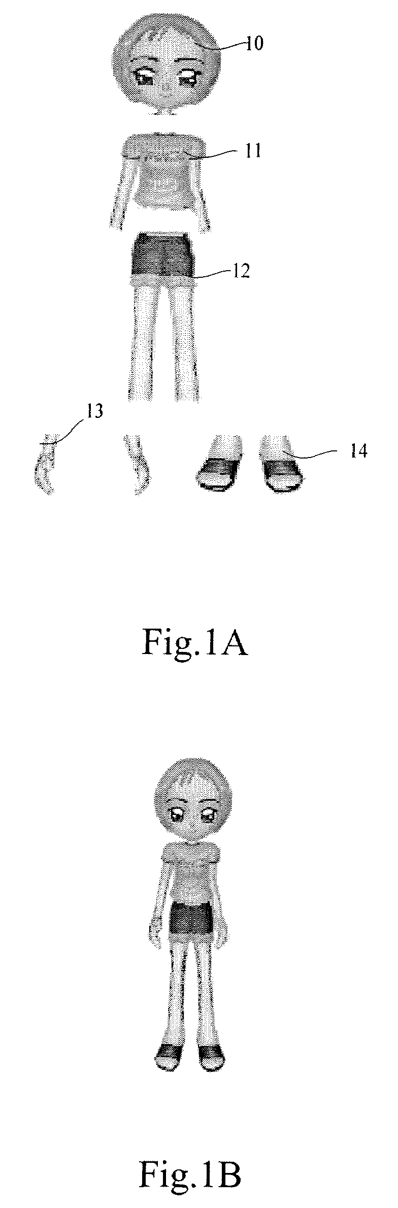Method of displaying 3-D avatar and system thereof