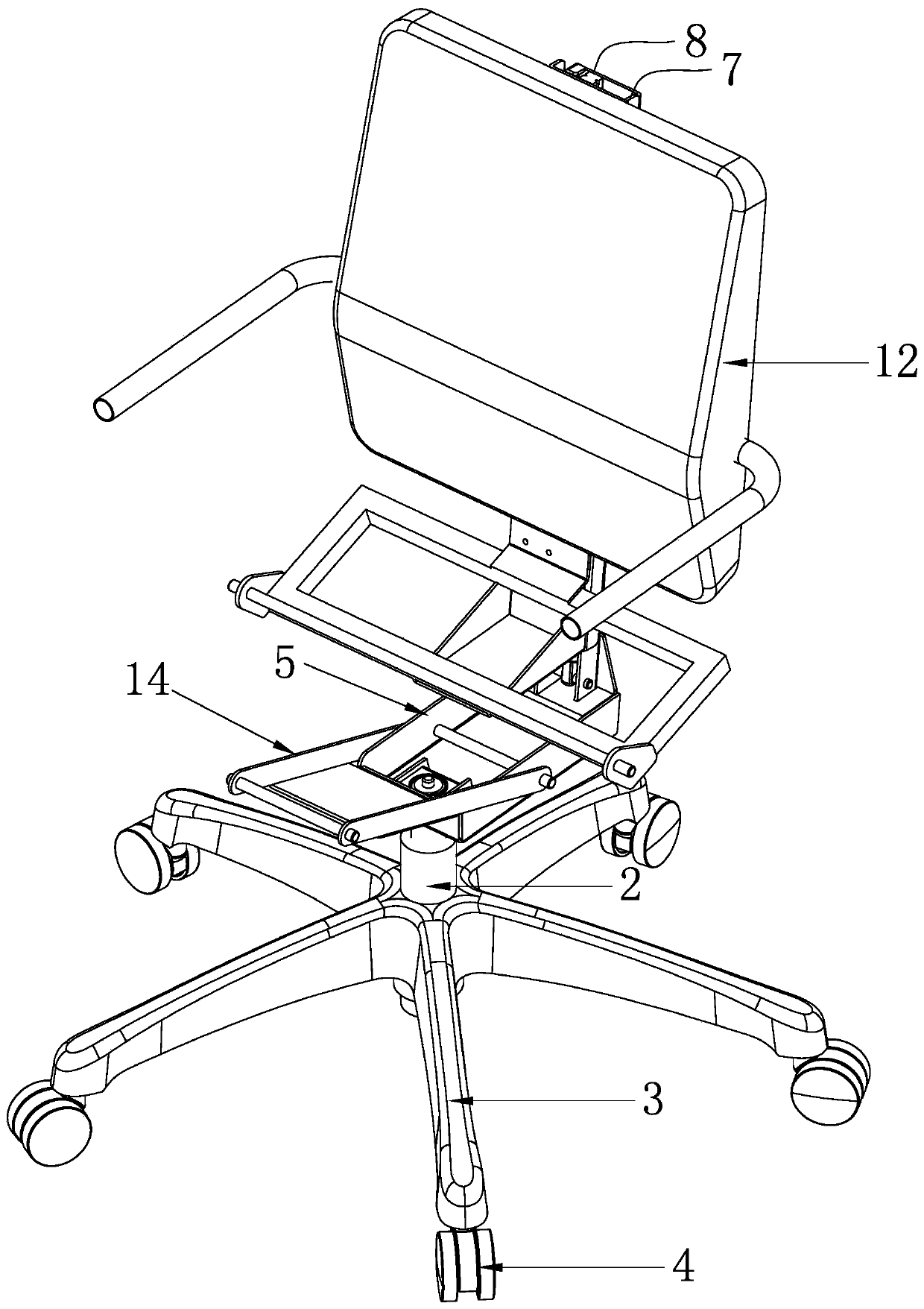 Seat conversion mechanism and multi-purpose seat