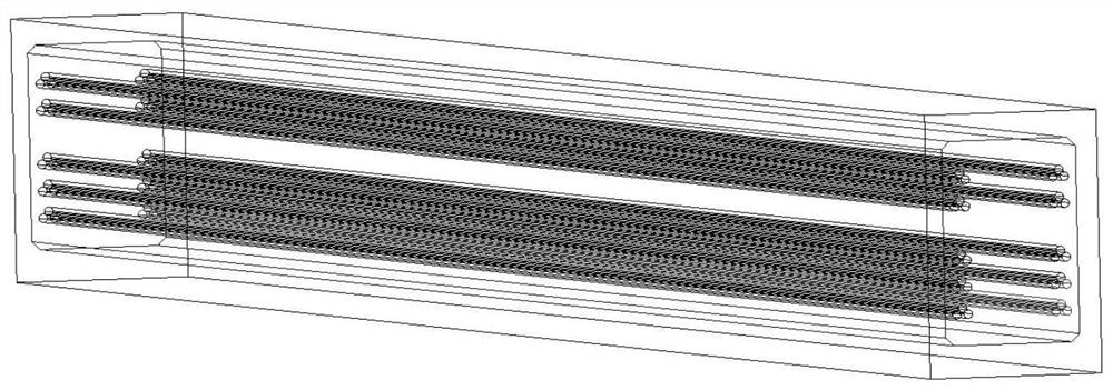 A numerical simulation method and system for a fire in a power cabin of an urban comprehensive utility gallery