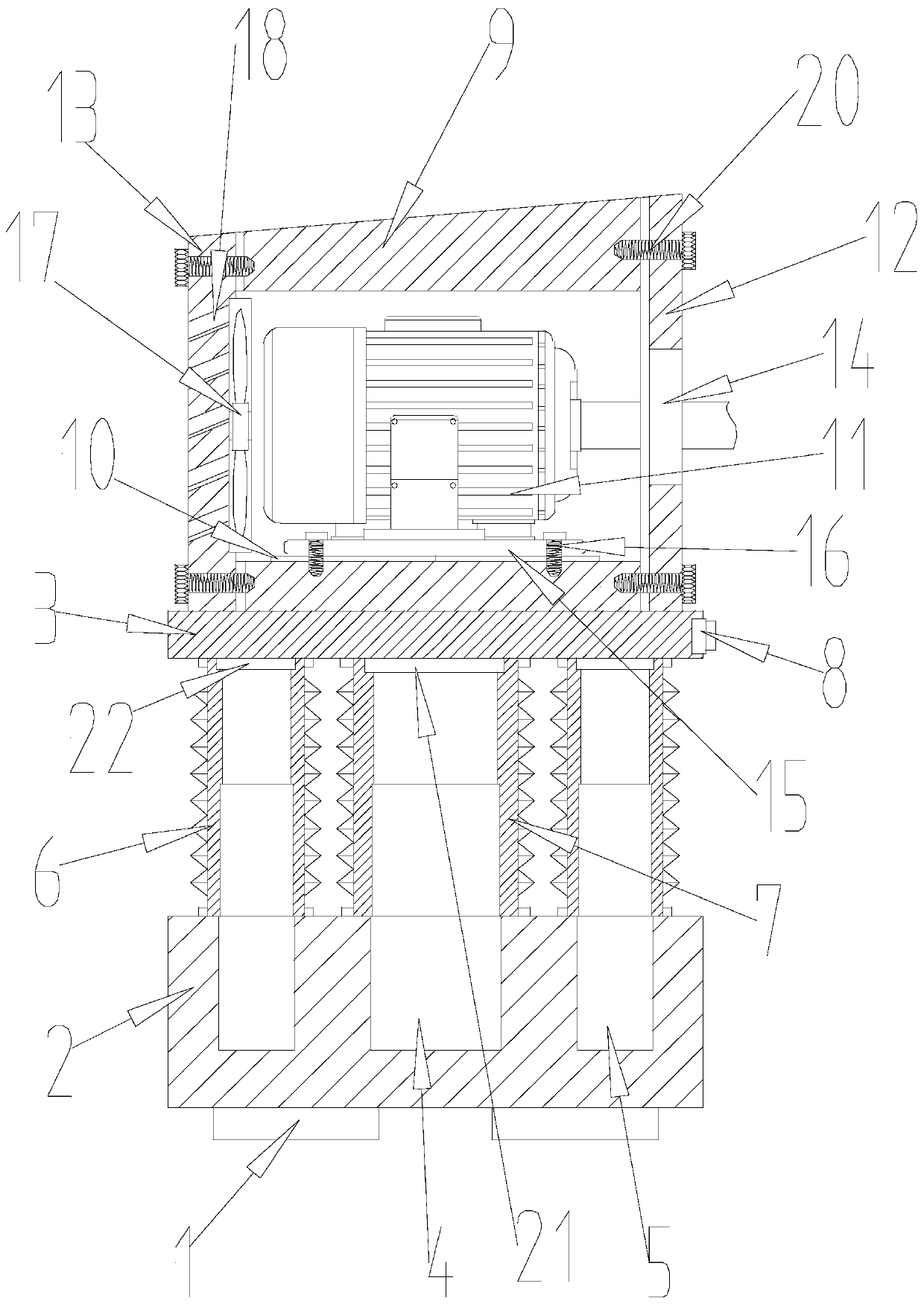 Motor protection device for water level control