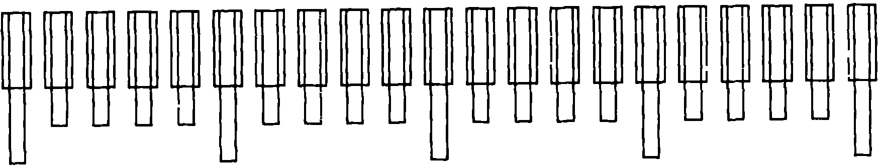 Device and method for realizing alignment-deviation measurement in photoetching technology