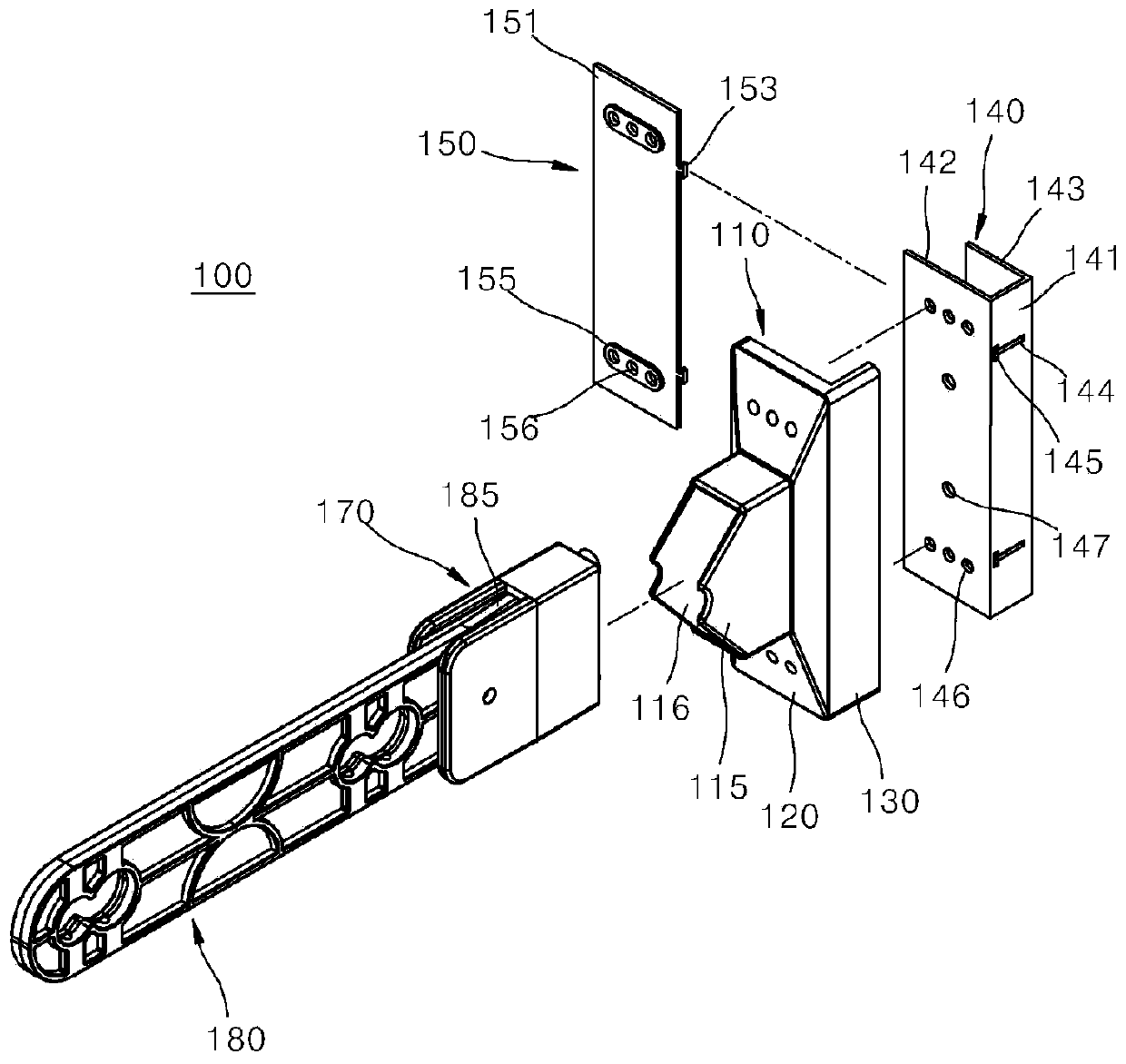 Window frame hangers with wire fixings