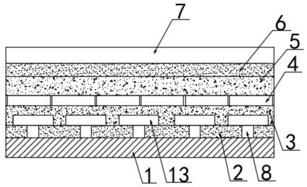 Photovoltaic module for improving photoelectric conversion efficiency and preparation method thereof