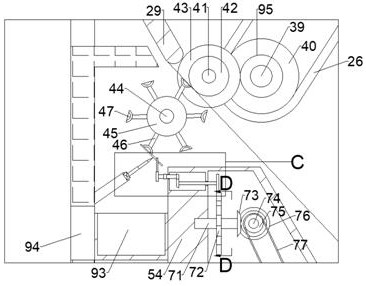 Missing sticker printing machine with function of tearing off printed and output stickers