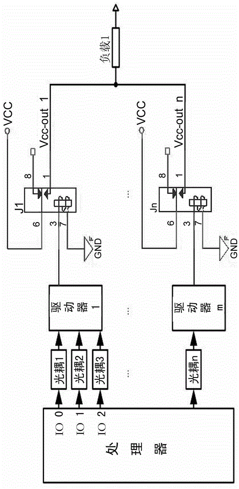 Power supply circuit for dynamic redundancy control