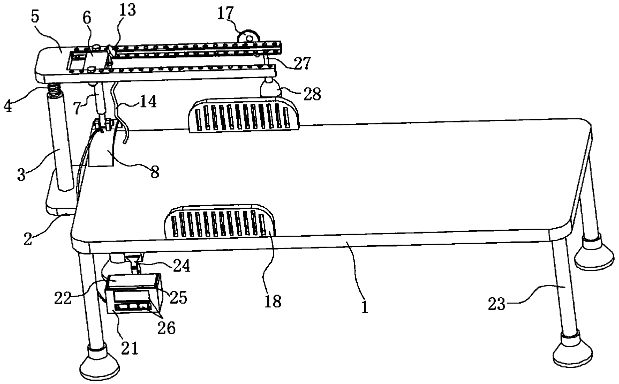 Cardiological disease examination and treatment device