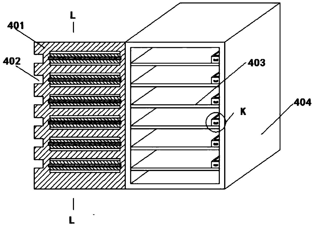 Method of hardware electronic lock system having cooling member