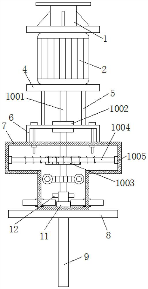 Power head special for gas lift and pump suction of reverse circulation drilling machine