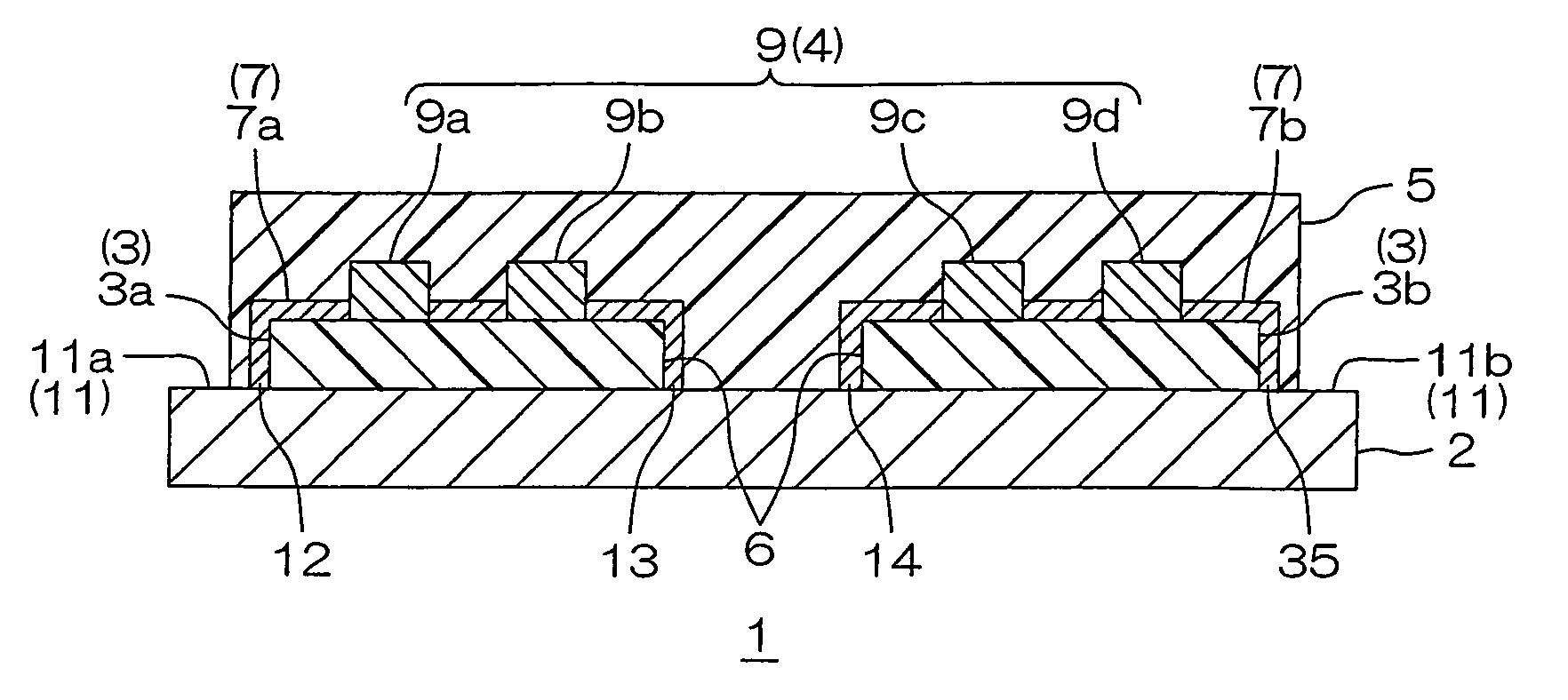 Wired circuit board having a semiconductive grounding layer and producing method thereof