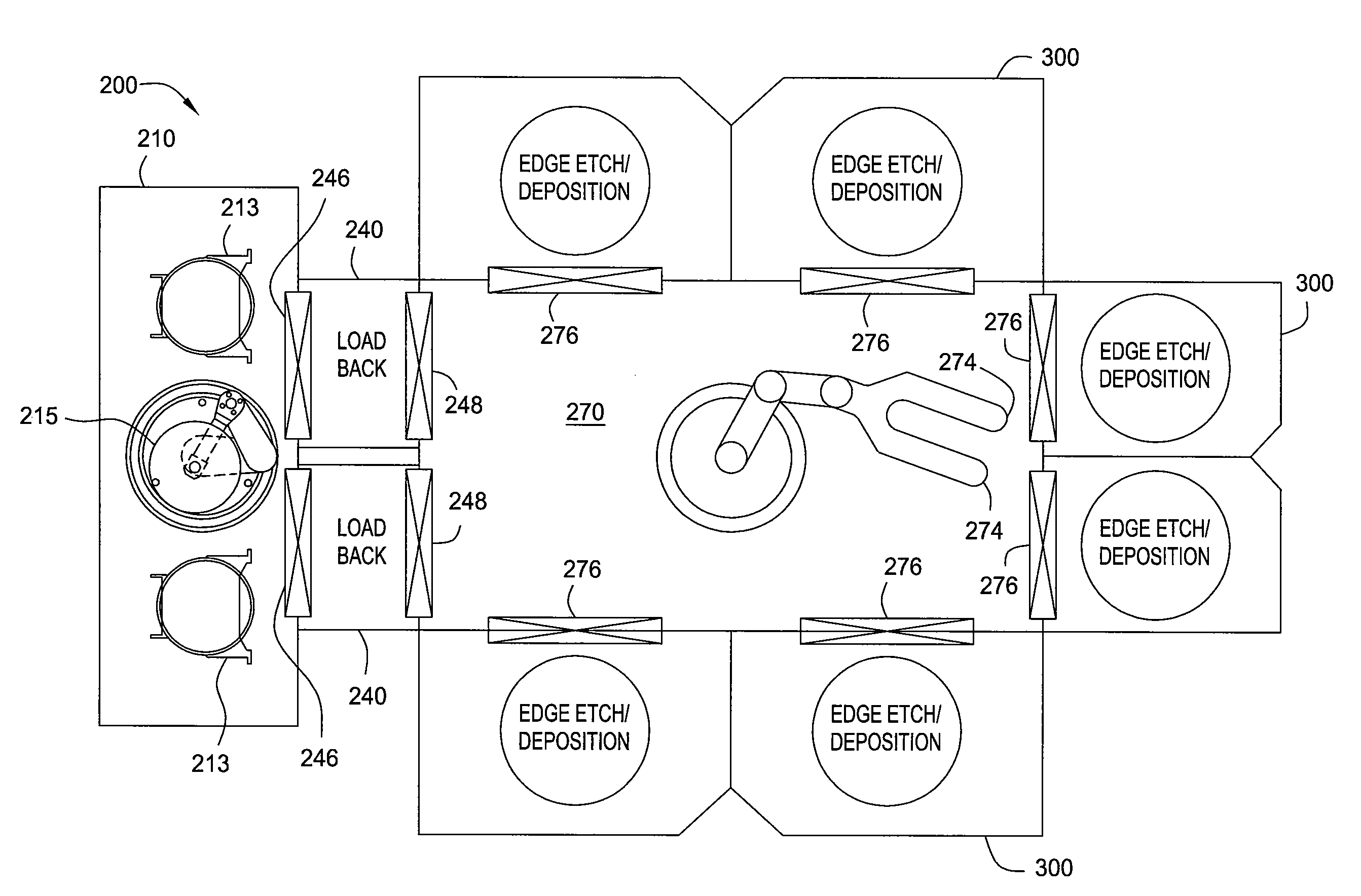 Systems for plasma enhanced chemical vapor deposition and bevel edge etching