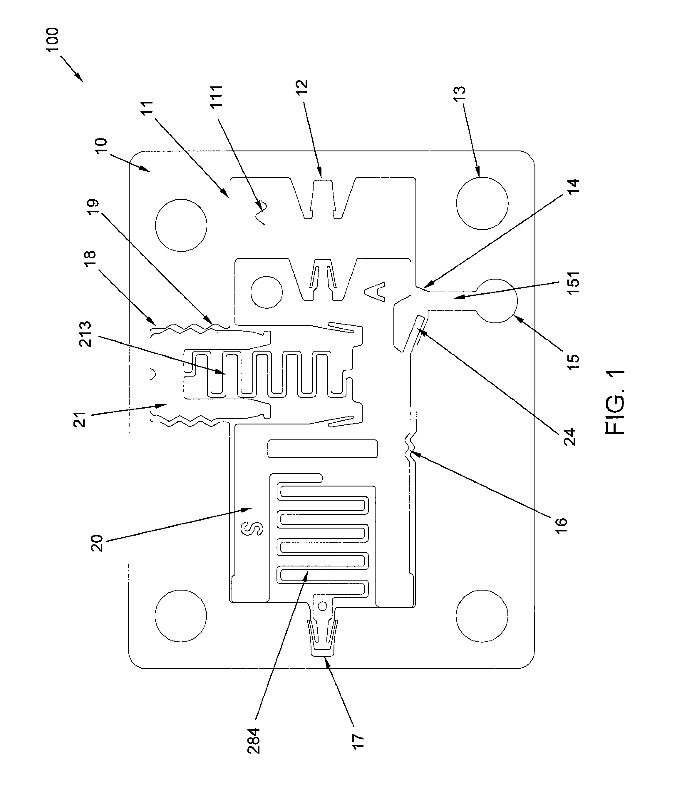 Ultra-miniature electro-mechanical safety and arming device