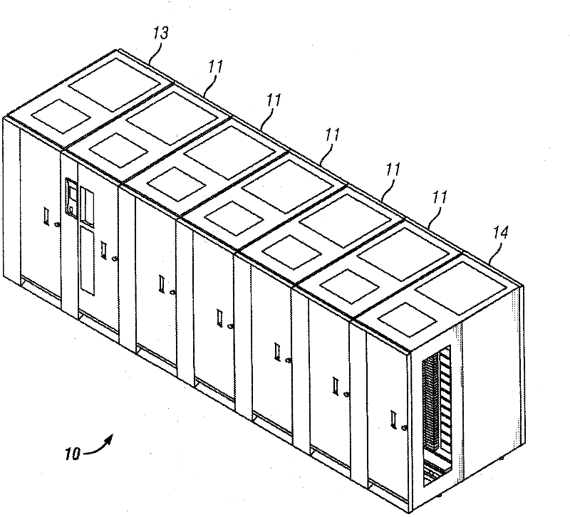 Automated data storage library with multi-cartridge deep slot cells