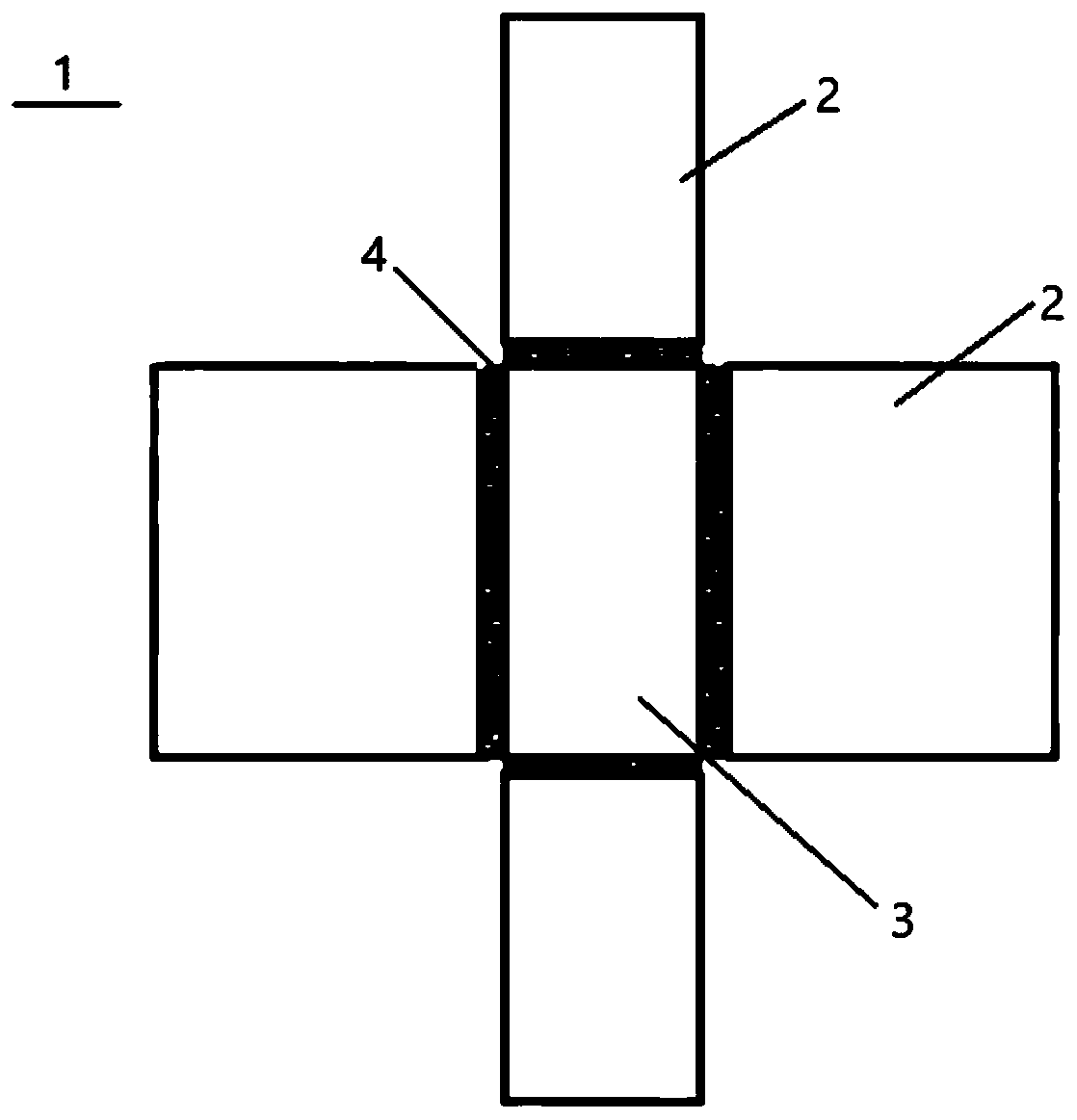 Sedimentation tank and combined shaped sedimentation tank thereof