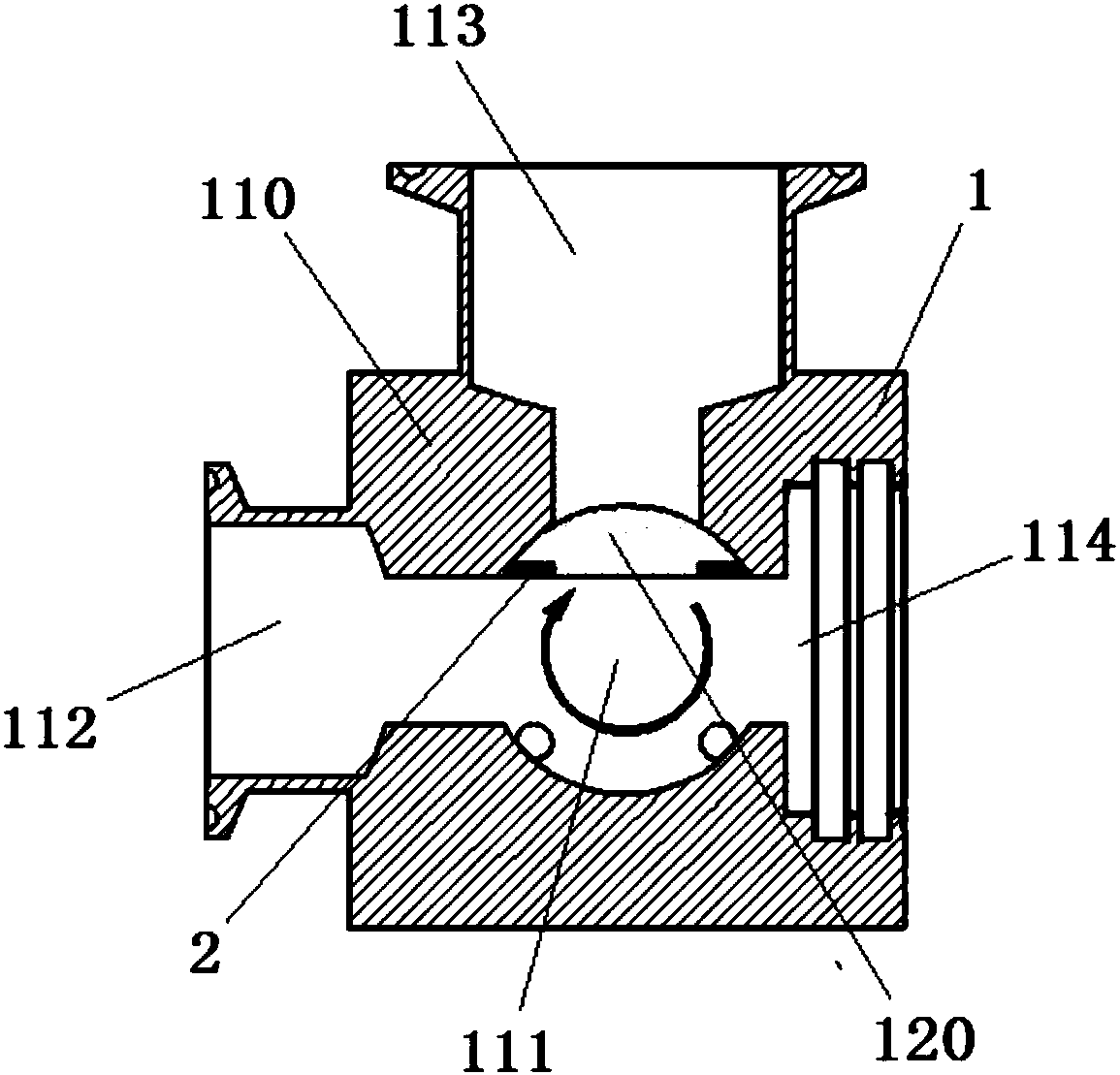 Shear rotary valve and oil immersion type shear rotary valve plunger pump comprising same