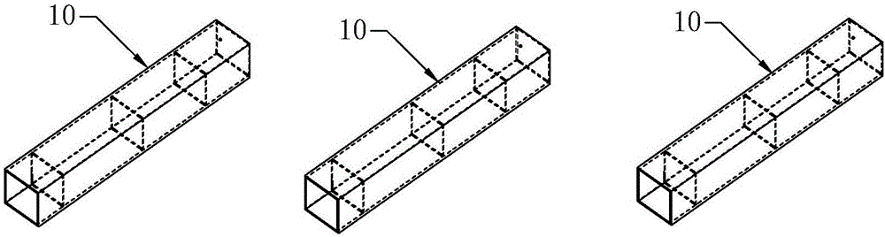 Machining method for steel members