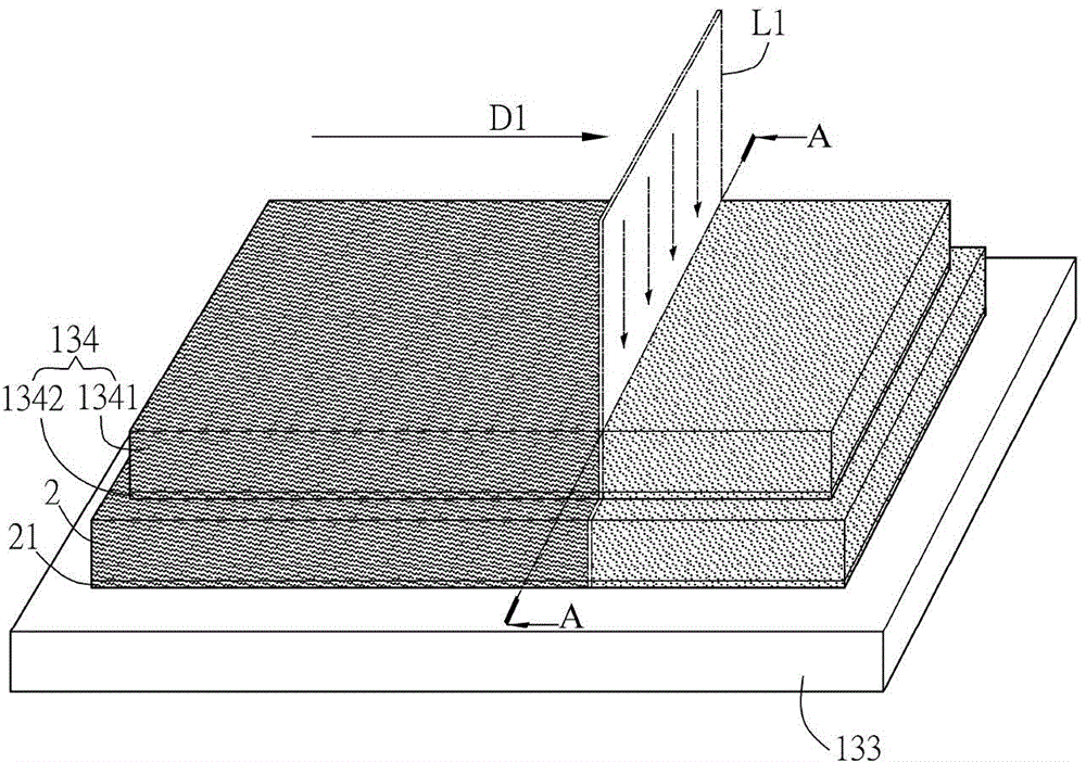 Laser pattern device and laser pattern optical mesh of invisible sensor layer of touch panel