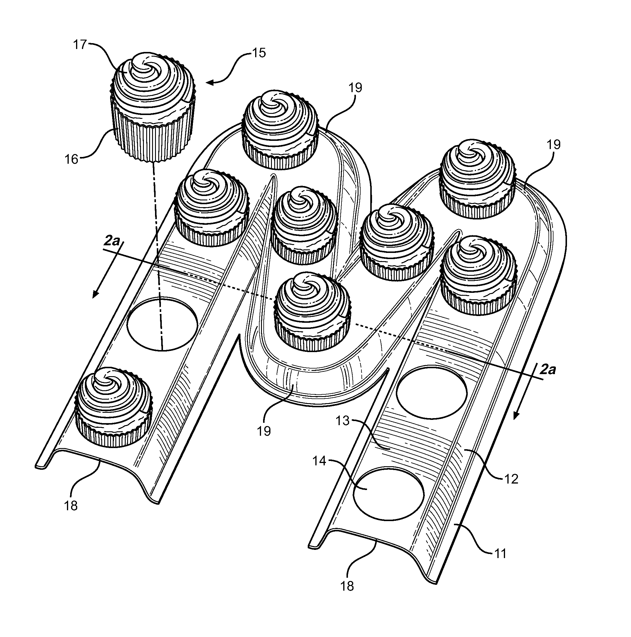 Food Item Support and Method of Displaying a Food Item